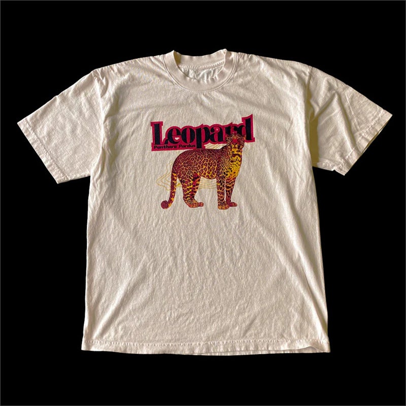 Heavy Cotton T Harajuku Classic 90S Retro T-Shirt Y2K Fashion St - Image 1